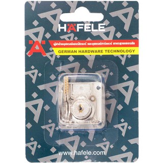 Other furniture parts HAFELE 482.01.122 DRAWER LOCK Furniture parts Home &amp; Furniture อะไหล่เฟอร์นิเจอร์อื่นๆ กุญแจล็อคลิ