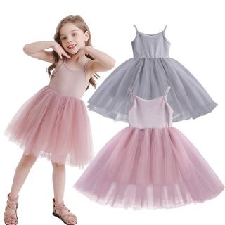 WFRV Baby Girl Dress Princess Sling Dresses Flower Tutu Party Birthday Kids Clothes