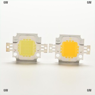 (gav) หลอดไฟ 10 w cool/ warm white พลังงานสูง 30mil smd