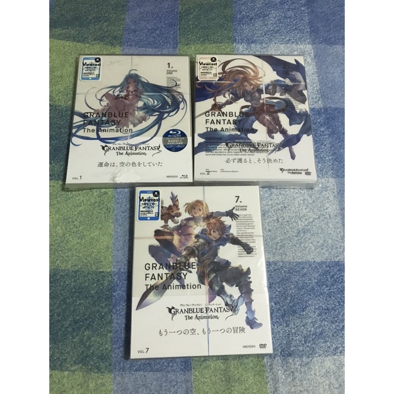 แผ น Blu Ray Granblue Fantasy The Animation 1 2 7 Limited Edition ม อ2 Shopee Thailand