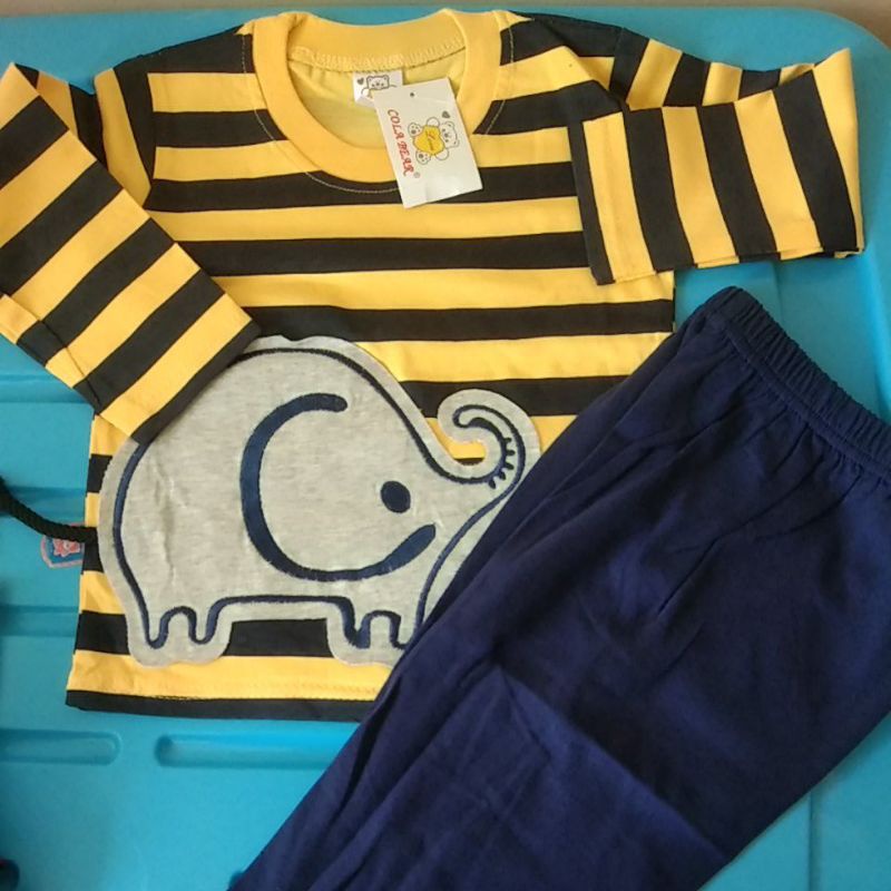 SIZE 1 2 YEARS COLA BEAR กางเกงขายาวแขนยาว