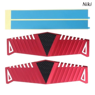 Niki 1Set RAM Heatsink Radiator Cooler Cooling Heat Sink for Desktop Memory DDR2 DDR3 DDR4 Heat Dissipation Pad