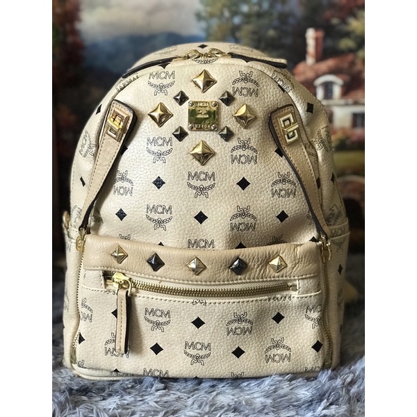 Mcm backpack cheap made in korea