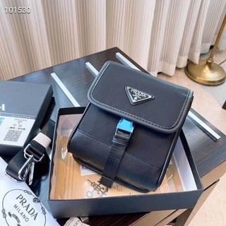 HOTกระเป๋าสะพายข้างพราด้าPRADA Crossbody Size7