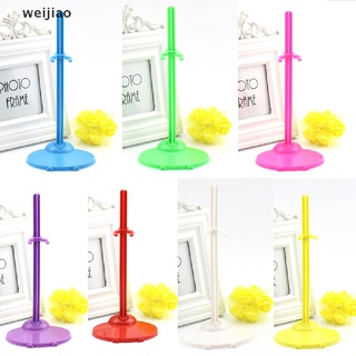 wei Doll wrist stand holder plastic bracket rack children dollhouse accessories
 ie