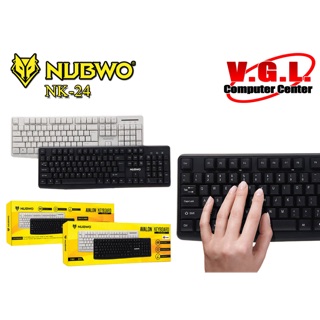 คีย์บอร์ด NUBWO NK-24 USB  AVALON