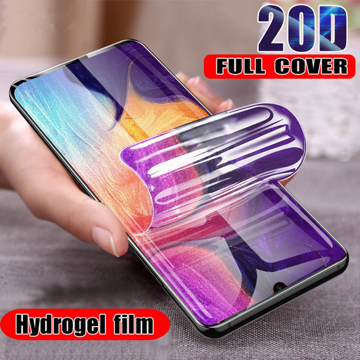 3D Full Coverage HD Clear Hydrogel Film Not Glass Huawei Honor 6X 7X 8 ...