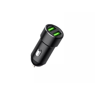 Car charger K5 Dual Port 3.4A Black