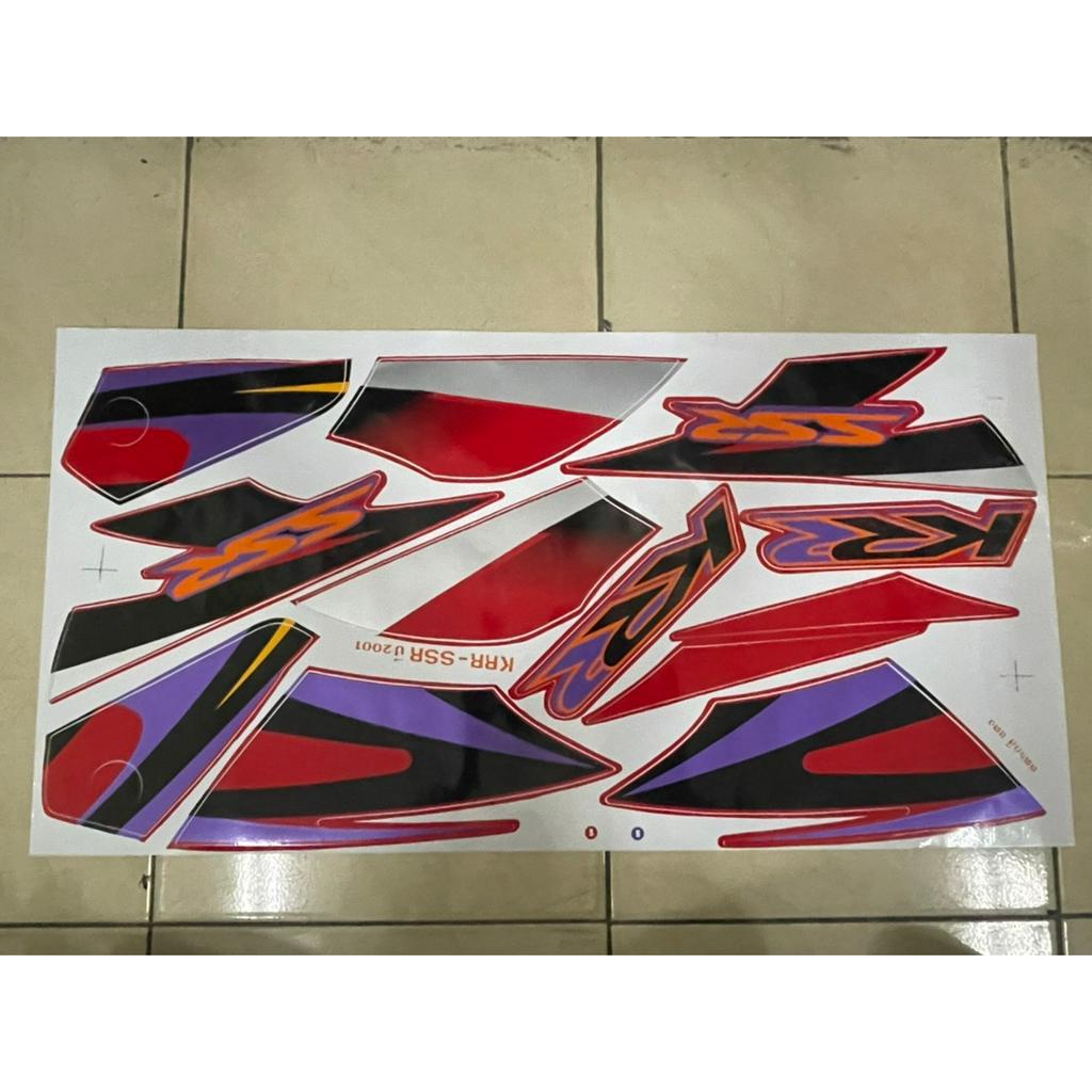 สติ๊กเกอร์ KR 150 *กรุณาอ่านรายละเอียดสินค้าก่อนสั่ง*