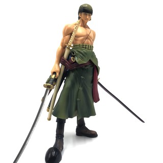 โมเดล ของเล่น วันพีช  โรโรโนอา โซโร Roronoa Zoro Two years later Battle  One Piece ขวัญของเล่นทำมือ ตกแต่งโต๊ะ