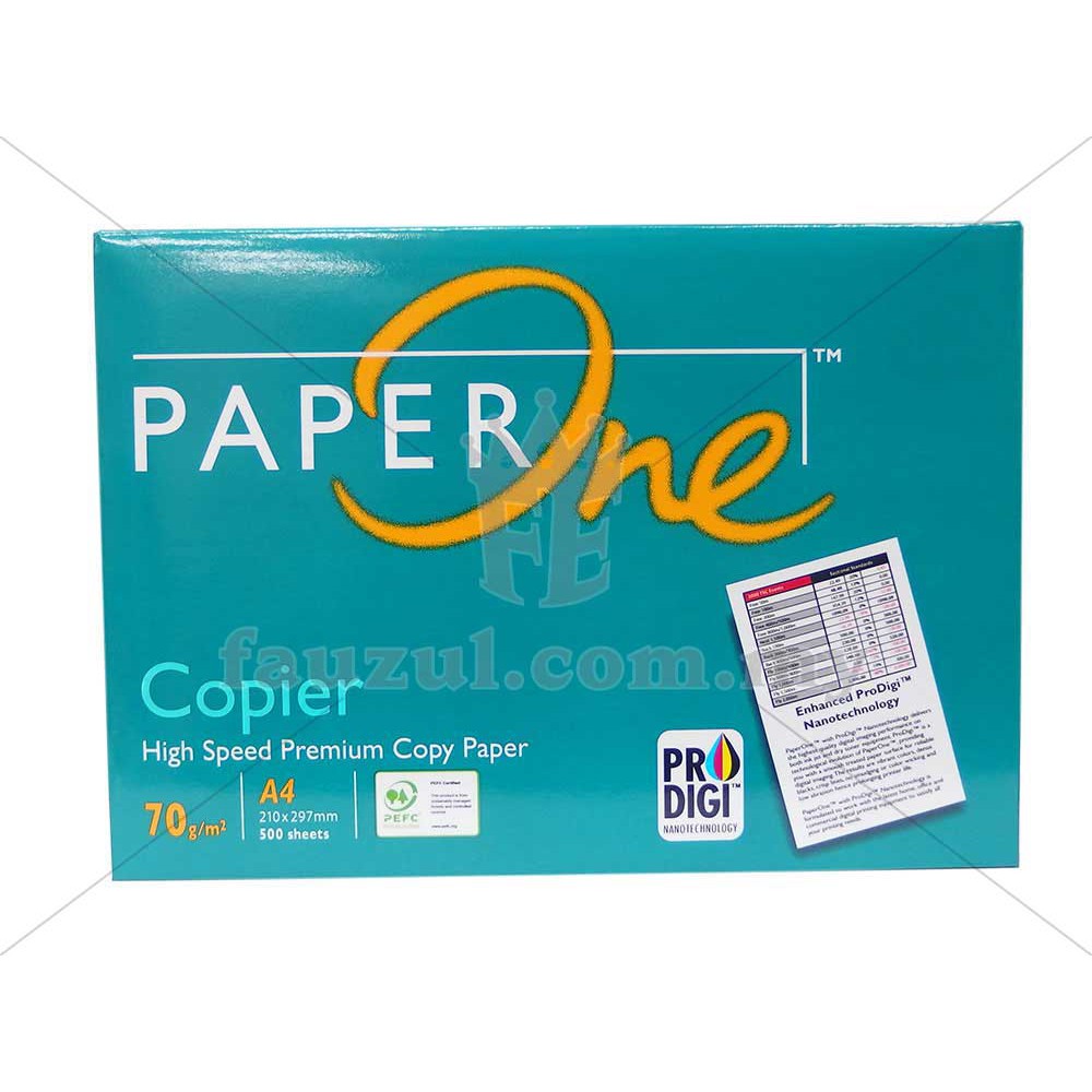 A4 Paper One 70gm A4 500 แผ่น
