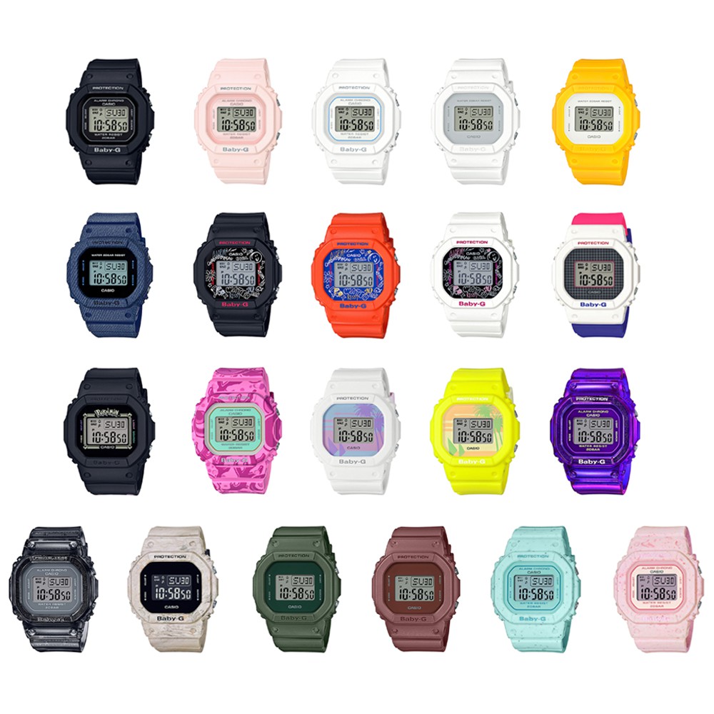 CASIO BABY G BGD 560 SERIES BGD 560BGD 560CUBGD 560DEBGD 560SKBGD