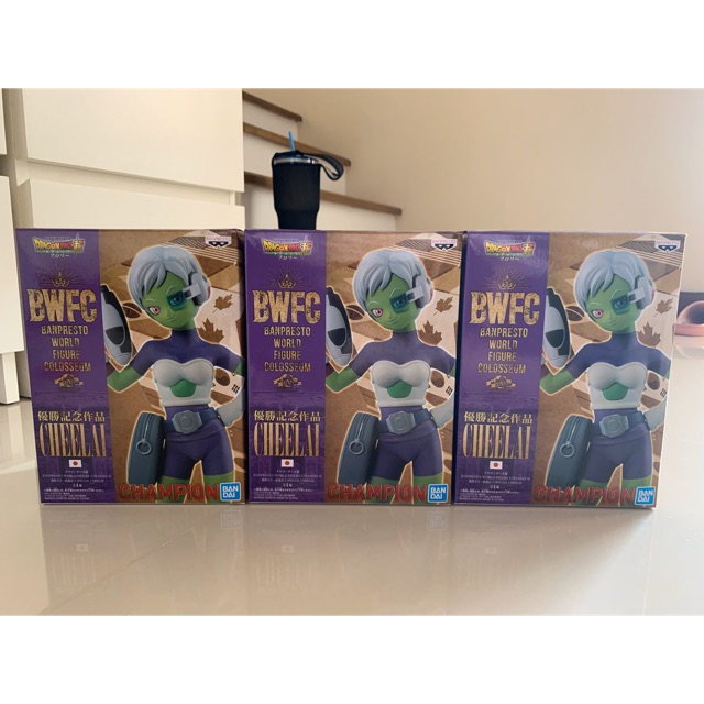 Dragon ball งาน BWFC Cheelai ของเเท้ เเมวทอง