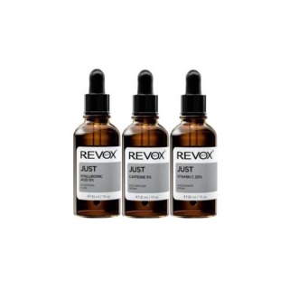 Revox B77 Set CAFFEINE + VITAMIN C + HYALURONIC ACID 5% เพิ่มความชุ่มชื้น ปรับผิวให้กระจ่างใส