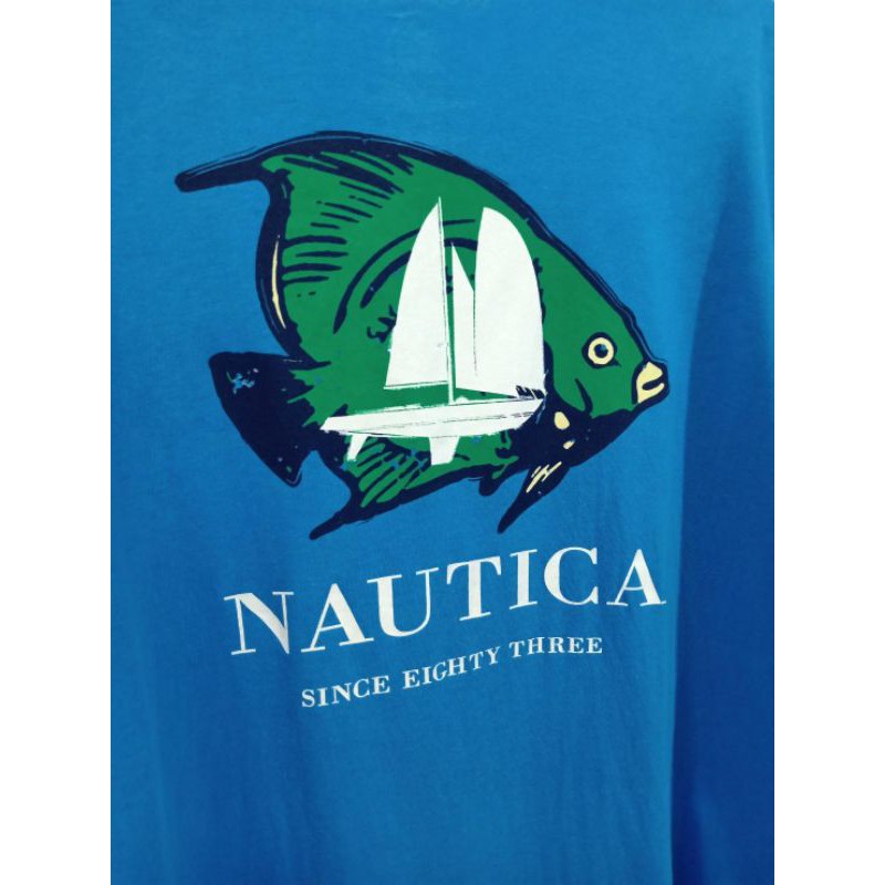 เสื้อยืดมือสอง งานแบรนด์ แบรนด์สเก็ต แบรนด์กีฬา คัดเกรด สภาพดี NAUTICA งานปลา