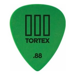 แท้ 100% ปิ๊กกีตาร์ Dunlop Tortex TIII ขนาด .88 mm.