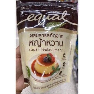 Equal With Stevia Sugar Replacement 150g. ผสมสารสกัดจากหญ้าหวาน วัตถุให้ความหวานแทนน้ำตาล