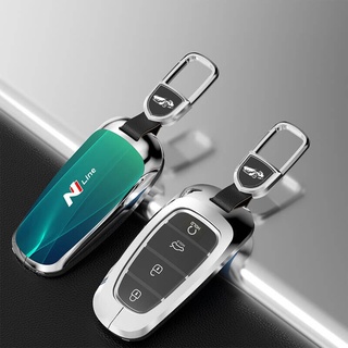 เคสกุญแจรีโมทรถยนต์ แบบกระจกนิรภัย สําหรับ Hyundai Staria Sonata SantaFe Ix35 I45
