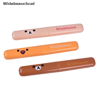 (Widebeaucloud) กล่องเก็บแปรงสีฟัน แบบพกพา ทนทาน (มาแรง