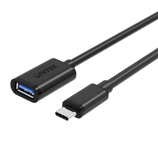 USB3.1 USB-C (M) to USB-A (F) Cable Model: Y-C476BK
