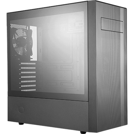 Cooler Master Masterbox NR600 Mid Tower Case fits ATX with Tempered Glass and ODD Black