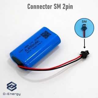 ถ่านชาร์จ Li-ion 18650 3.7V ความจุ 6,400mAh แบบแพคมีวงจรป้องกัน