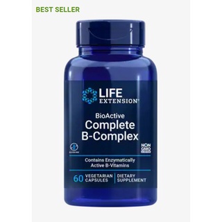 EXP. Date : 04/25💧LE BioActive Complete B-Complex 60 capsules