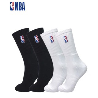 ถุงเท้าบาส NBA นุ่ม กระชับ แบบครึ่งแข้ง และแบบ ข้อต่ำ Basketball Socks