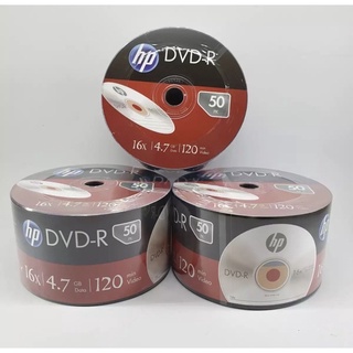 HP DVD-R 4.7 GB 120min P50(NOBOX) DVD แผ่นดีวีดี (กลุ่ม1)