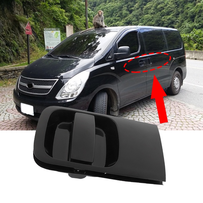 For Hyundai H1 Grand Starex Imax I800 2005-2018 Sliding Door Outside Exterior Handle Black Car accessories 83650-4H100