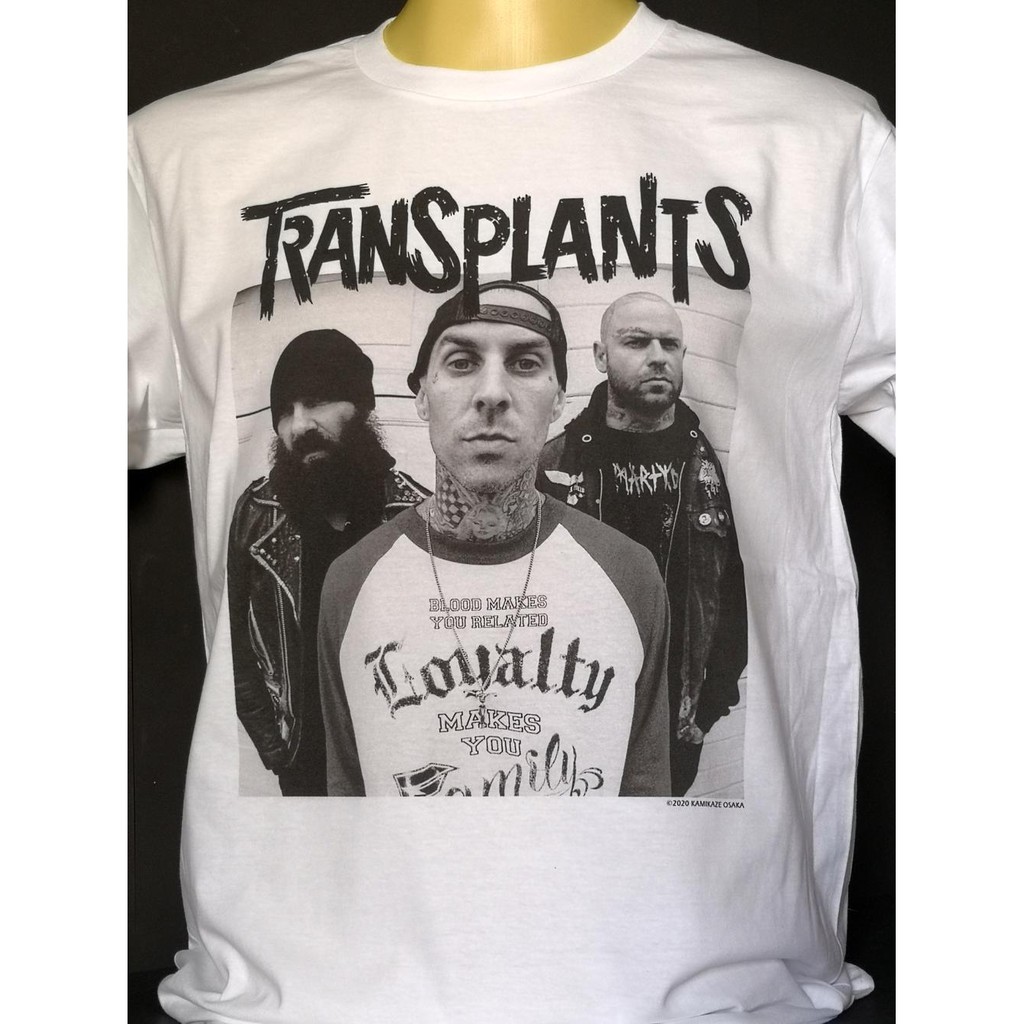 เสื้อวงนำเข้า Transplants Rancid Blink-182 Nu Metal Hiphop Rock Rap Punk Chicano Mexican Gangster Re