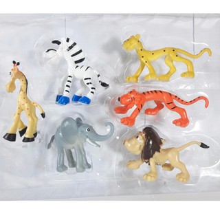 Tontoys สัตว์ป่าน่ารัก Animals 6 Piece