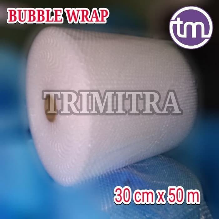 BUBBLE WRAP 30CM X 50M BUBBLE WRAP PREMIUM WRAPPING BUBBLE พลาสติก (BUBBLE WRAP 30X50)