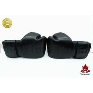 นวมชกมวย Fairtex BGV 14 SB Super Black Gloves สีดำ นวมมวย หนังไมโครไฟเบอร์ Micro-fiber