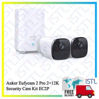 EUFYCAM 2 Pro 2+12K Security Cam Kit EC2P