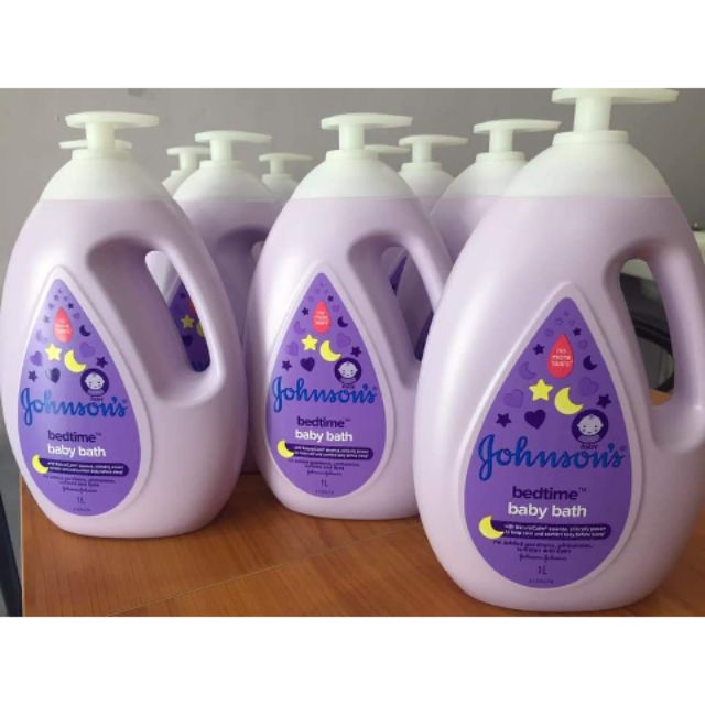 Johnson's baby badtime ครีมอาบน้ำ โลชั่น