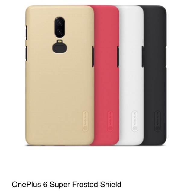OnePlus ✨พร้​อมส่งใน🇹🇭✨เคสแข็งNillkin For OnePlus 6 / OnePlus 5 / OnePlus 5T / OnePlus 6T  Nillkin Super Frosted Shield