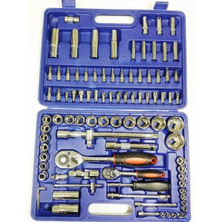 อุปกรณ์ช่าง ประแจบ๊อกชุด 95 ตัวชุด Socket Wrench Set No. CK-S95