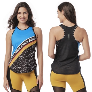 Zumba Shimmer High Neck Tank (เสื้อกล้ามออกกำลังกายซุมบ้า)