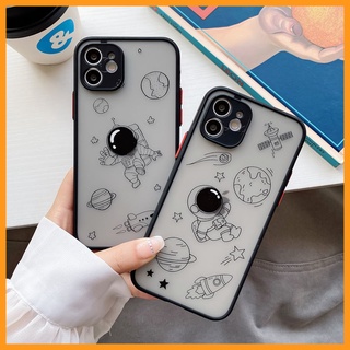 OPPO Reno 8 8z 7 7z 6 5 5z 4 4z Pro 5G เคสโทรศัพท์ป้องกันกล้องกันกระแทกการ์ตูนเรียบง่าย