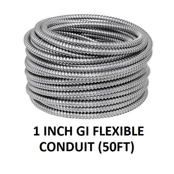 1 นิ้ว (25 มม.) GI FLEXIBLE CONDUIT (50FT)