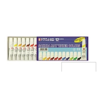 สีน้ำ สีน้ำซากุระ EMW-12 สี (5ml) SAKURA