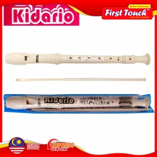 Kidario เครื่องบันทึกขลุ่ย KR500 (พร้อมไม้ทําความสะอาด) / เครื่องบันทึก เครื่องดนตรี