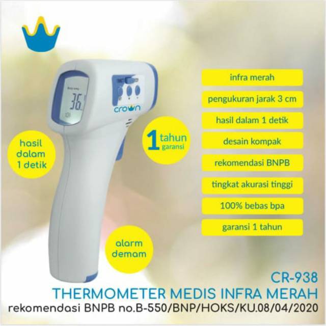 CROWN THERMOMETER DIGITAL