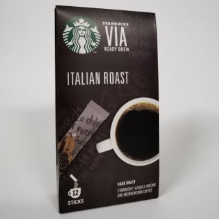 Starbucks VIA Ready Brew ลอตใหม่ล่าสุด กาแฟชงสำเร็จพร้อมดื่ม Italian Roast สตาร์บัคส์​แท้​