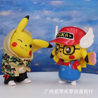 ตุ๊กตาโปเกม่อน ตุ๊กตาปิกาจู Pikachu ตุ๊กตาตั้งโต๊ะ ตุ๊กตาตั้งโชว์ วางบนรถ โต๊ะทำงาน สีสันสดใส น่ารักมาก ดูดี มีสไตล์