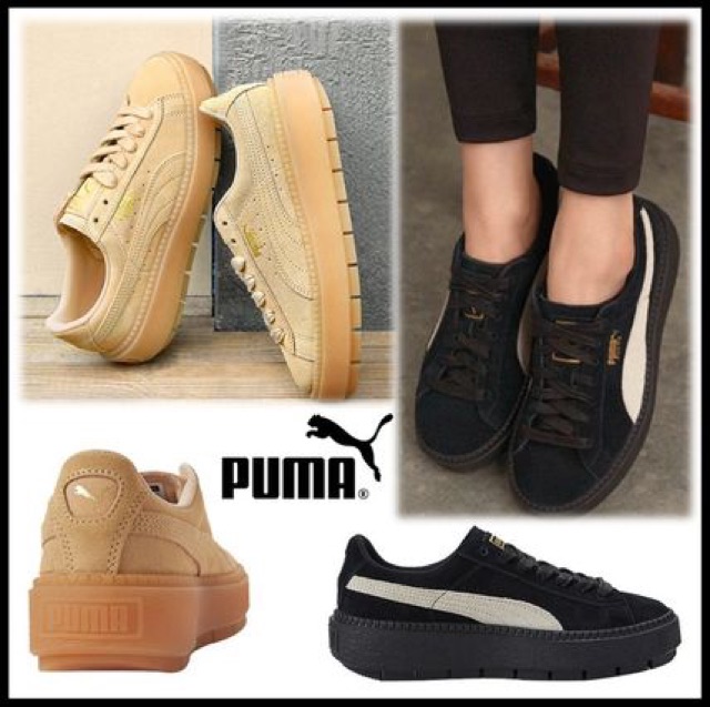 Puma suede platform trace on sale wns