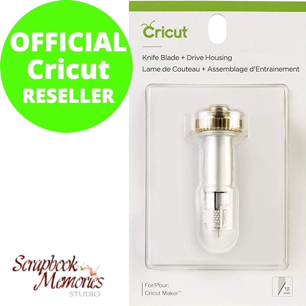 2003918 ใบมีดมีด Cricut 12 มม. และที่อยู่อาศัยไดรฟ์