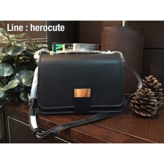 ZARA TWO TONE CROSSBODY BAG ส่งฟรีEMS