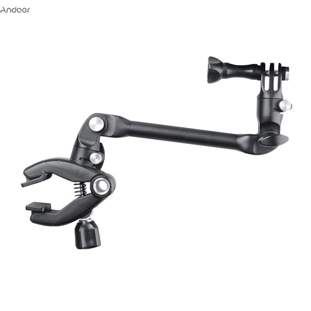 Andoer 10-inch Articulating Arm Camera Mount with 3.3cm/1.3in Clamp Capacity 360°Adjustable Magic Ar